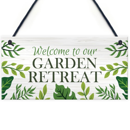 Garden Welcome Sign Gardening Gifts Home Decor Gifts