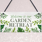 Garden Welcome Sign Gardening Gifts Home Decor Gifts