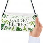 Garden Welcome Sign Gardening Gifts Home Decor Gifts