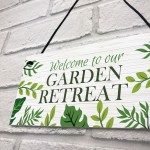 Garden Welcome Sign Gardening Gifts Home Decor Gifts