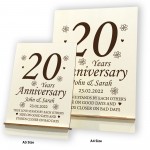 Personalised 20th Anniversary Wedding Gifts For Him Her Couple