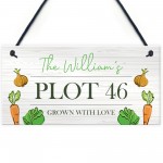 Funny Allotment Sign Personalised Plot Sign Garden Summerhouse