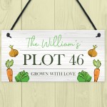 Funny Allotment Sign Personalised Plot Sign Garden Summerhouse