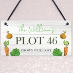 Funny Allotment Sign Personalised Plot Sign Garden Summerhouse