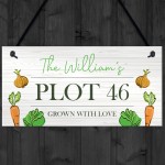 Funny Allotment Sign Personalised Plot Sign Garden Summerhouse