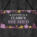 PERSONALISED Garden Shed Gift For Her Garden Summer House