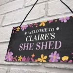 PERSONALISED Garden Shed Gift For Her Garden Summer House