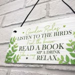 Garden Plaque Hanging Summer House Garden Shed Gifts For Mum