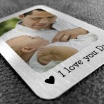 I Love You Dad Gift Personalised Photo Wallet Card Gift