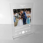 Wedding Anniversary Gifts Personalised Wedding Song Plaque Gift