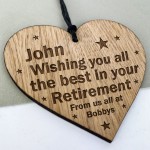 Retirement Gift For Him Her Personalised Colleague Gift