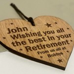 Retirement Gift For Him Her Personalised Colleague Gift