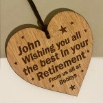 Retirement Gift For Him Her Personalised Colleague Gift