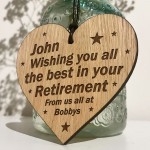 Retirement Gift For Him Her Personalised Colleague Gift