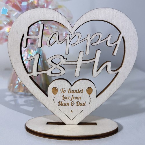 Personalised 18th Birthday Gift For Daughter Son Brother Sister