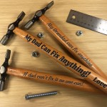 Gifts For Dad From Daughter Son Kids, Personalised Hammer