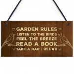 Garden Plaque For Outside Garden Summerhouse Sign Hanging 