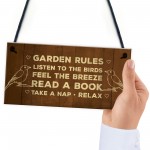 Garden Plaque For Outside Garden Summerhouse Sign Hanging 