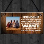 Friendship Gifts For Best Friend Personalised Photo Plaque Funny