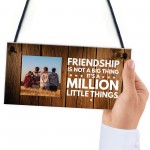 Friendship Gifts For Best Friend Personalised Photo Plaque