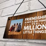 Friendship Gifts For Best Friend Personalised Photo Plaque