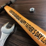 Personalised Grandad Gift Engraved Hammer Unique Birthday Gift