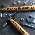 Grandad Gifts From Grandchildren Engraved Hammer Personalised