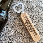 Fathers Day Best Dad Gifts Engraved Bottle Opener Gift For Dad