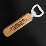 Fathers Day Gift For Dad Personalised Engraved Bottle Opener