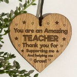 Teacher Gifts Engraved Heart End Of Year Best Teacher Gifts