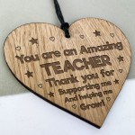 Teacher Gifts Engraved Heart End Of Year Best Teacher Gifts