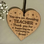 Teacher Gifts Engraved Heart End Of Year Best Teacher Gifts