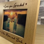 Grandad Gifts From Grandchildren Photo Frame Grandaughter Son