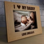 Personalised Photo Frame Unique Fathers Day Gift Birthday Gift