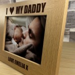 Personalised Photo Frame Unique Fathers Day Gift Birthday Gift