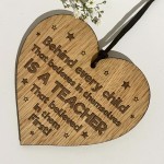 Teacher Gifts Thank You Present For End of Year Engraved Wood He