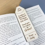 Teacher Appreciation Gifts Personalised Bookmark Thank You Gifts