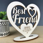 Friendship Gift For Best Friends Engraved Wooden Plaque Birthday