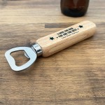 Fathers Day Gift Personalised Bottle Opener Birthday Gift