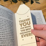 Best Childminder Gifts Wood Bookmark Thank You Gift For Him Her