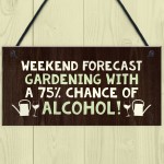 Red Ocean Funny Garden Sign House Signs Shed Sign Outdoor