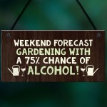 Red Ocean Funny Garden Sign House Signs Shed Sign Outdoor