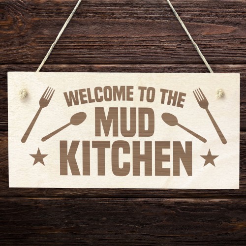 Mud Kitchen Accessories Welcome Mud Kitchen Sign Home School