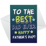 Quirky Father's Day Cards For Dad From Daughter Son Funny