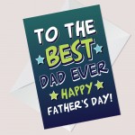 Quirky Father's Day Cards For Dad From Daughter Son Funny