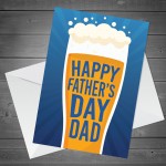 Happy Fathers Day Card For Dad Novelty Funny Dad Card