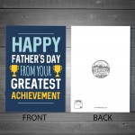 Funny Fathers Day Card From Daughter Son Novelty Joke Card