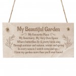 My Beautiful Garden Engraved Garden Signs And Plaques