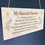 My Beautiful Garden Engraved Garden Signs And Plaques