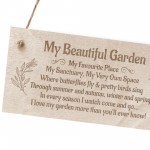 My Beautiful Garden Engraved Garden Signs And Plaques